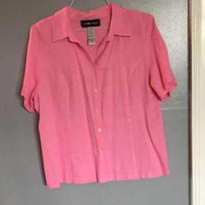 Pink Soft Button Down Shirt